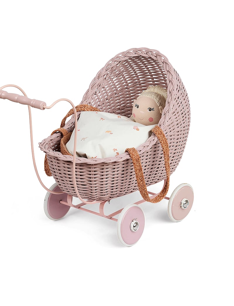 Smallstuff - Dolls Stroller, powder - nukukärud - powder - 1