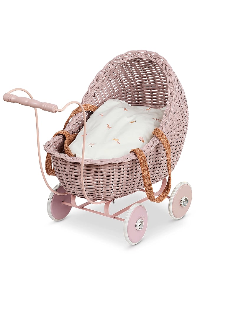 Smallstuff - Dolls Stroller, powder - nukukärud - powder - 2