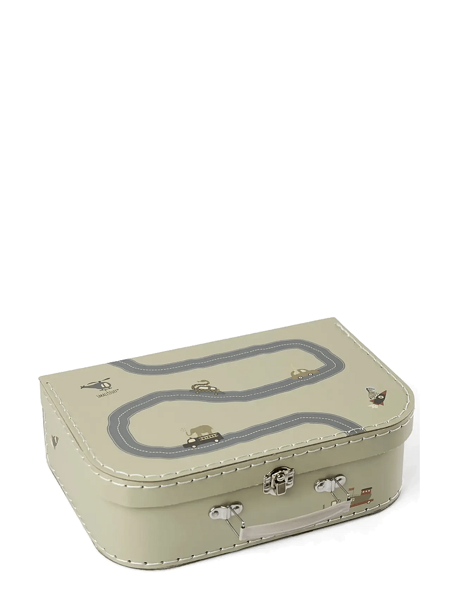 Smallstuff - Suitcase set L, M, S, safari animals and engines - reisimine - blue mix - 1