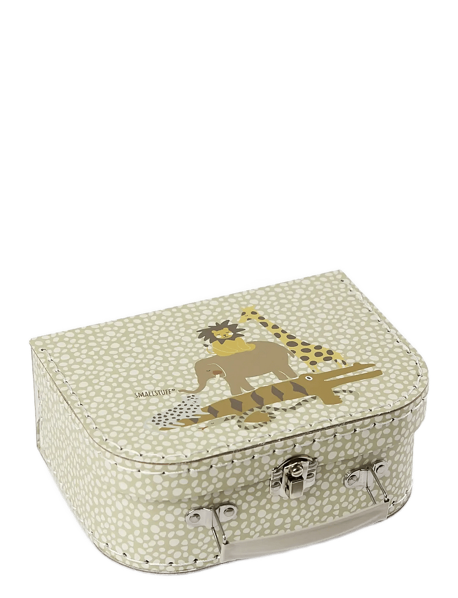 Smallstuff - Suitcase set L, M, S, safari animals and engines - reisimine - blue mix - 3
