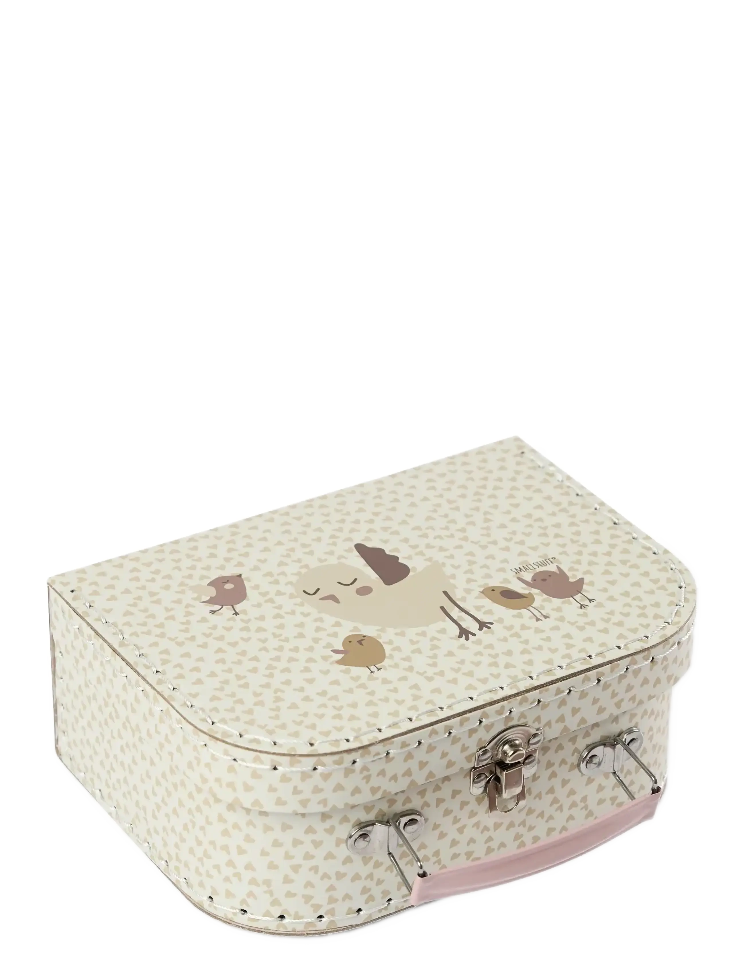 Smallstuff - Suitcase set L, M, S, safari animals and engines - rejse - rose mix - 3
