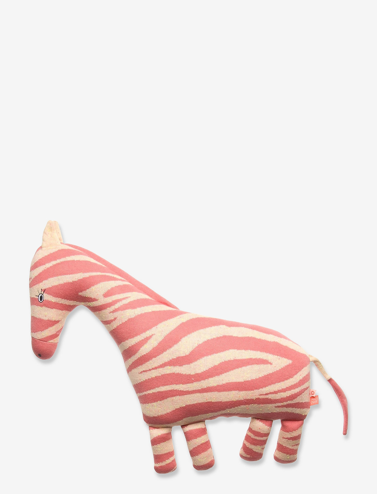 Smallstuff - Toy/ cushion zebra, bubblegum - pehmoeläimet - bubblegum - 1