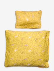 Smallstuff - Bedding AO unicorn, doll bedding - dukkesenge - yellow - 0