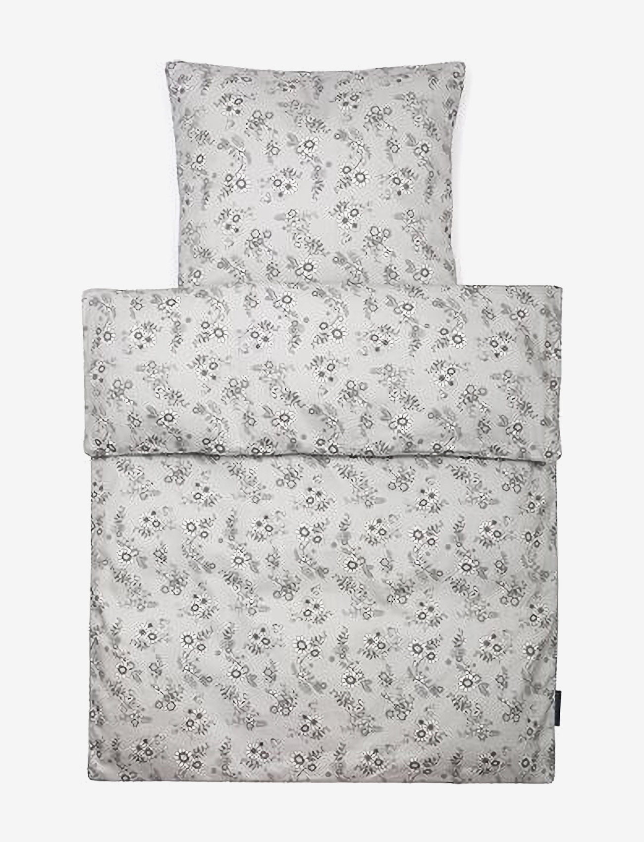 Smallstuff - Bedding Grey Flower garden, baby - vuodevaatteet - grey - 0