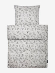 Smallstuff - Bedding Grey Flower garden, baby - najniższe ceny - grey - 0