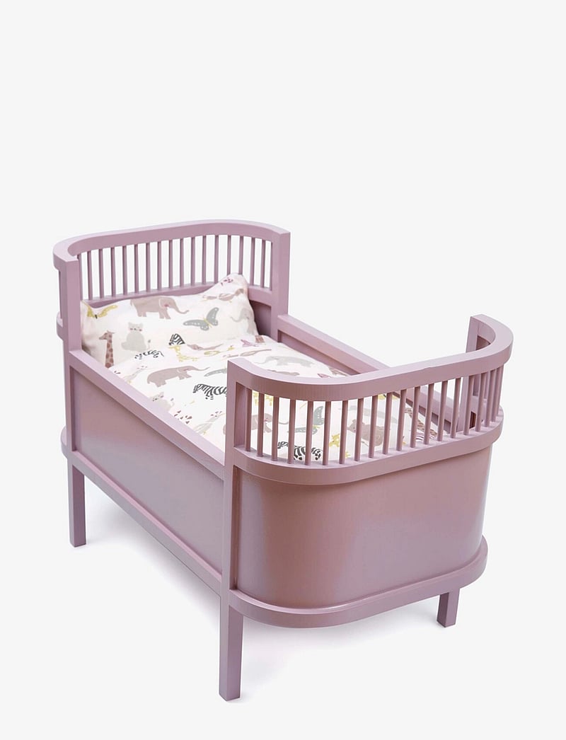 Smallstuff - Bedding Doll, Savannah, soft rose - rose with animals - nukkude lisatarvikud - rose - 1