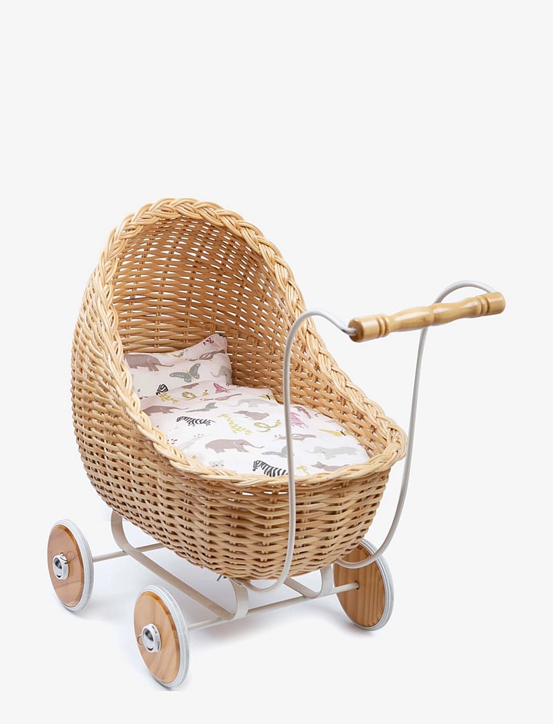 Smallstuff - Bedding Doll, Savannah, soft rose - rose with animals - nukkude lisatarvikud - rose - 3