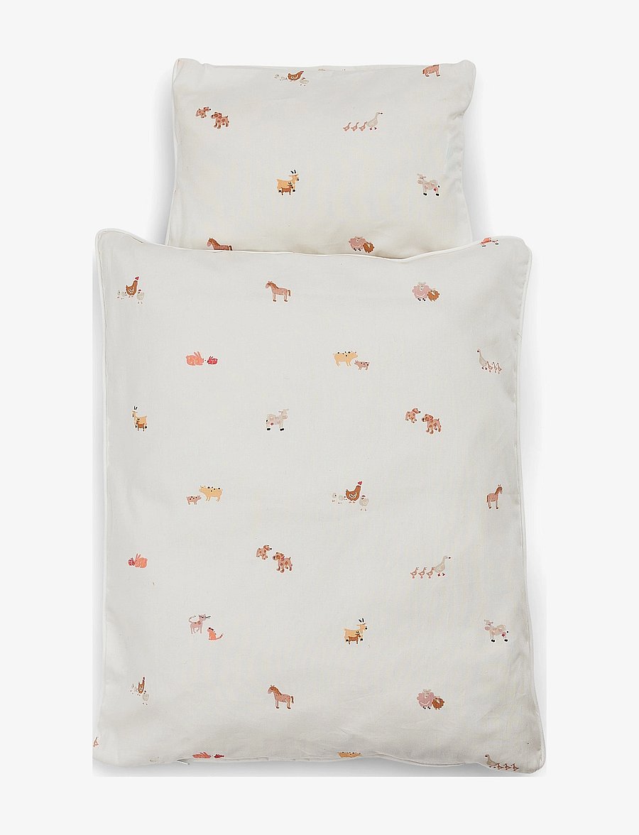 Smallstuff - Bedding farm living, peach, doll - voodiriiete komplektid - multi - 1