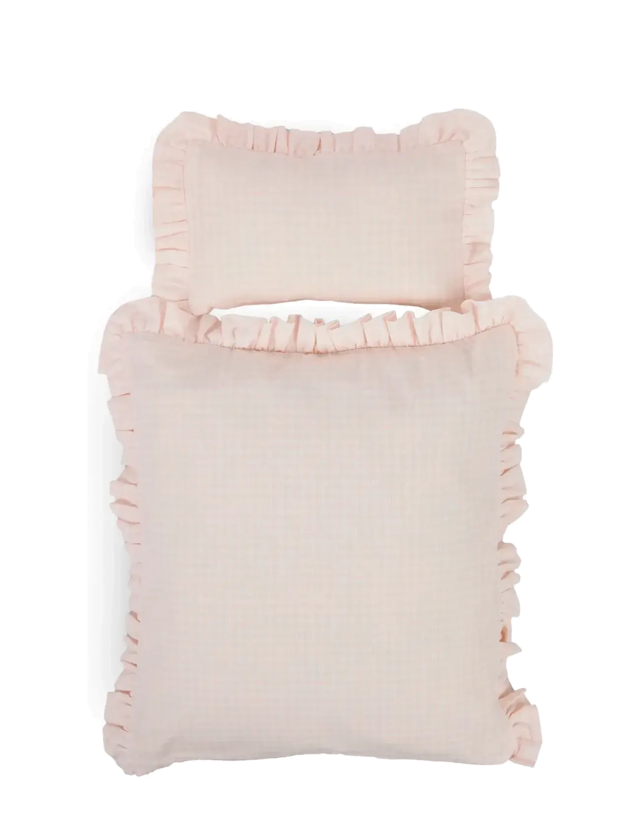 Smallstuff Doll bedding, rose gingham - Smallstuff - ROSE / pink/rose