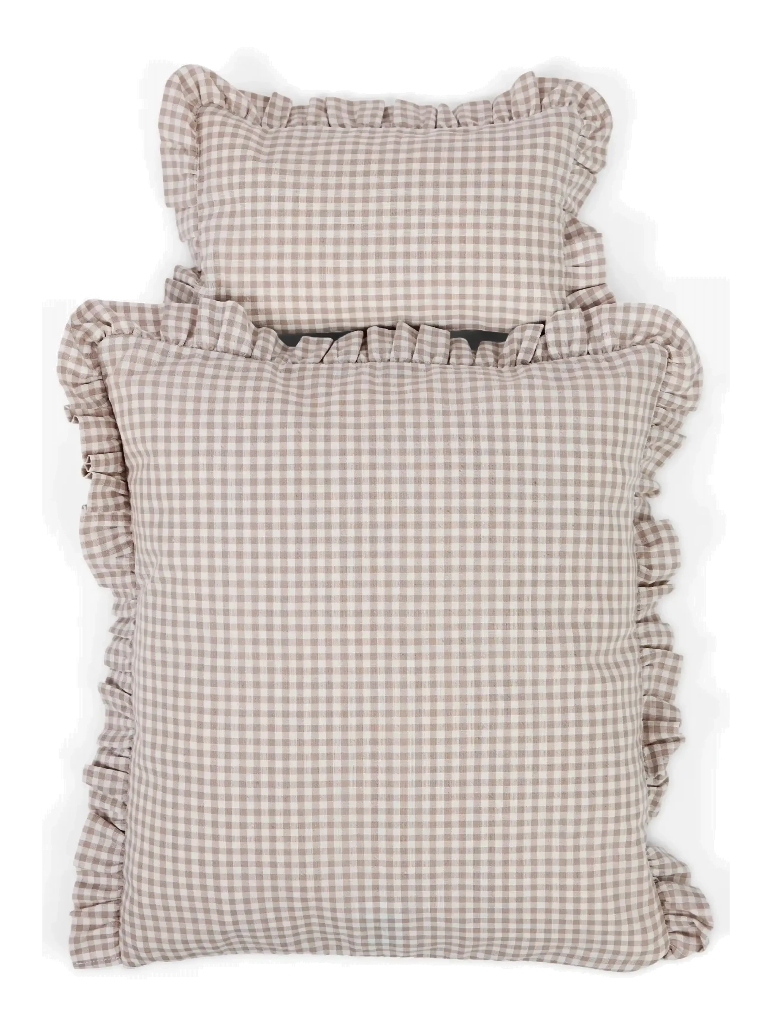 Smallstuff Doll bedding, rose gingham - Smallstuff - SANDY / beige