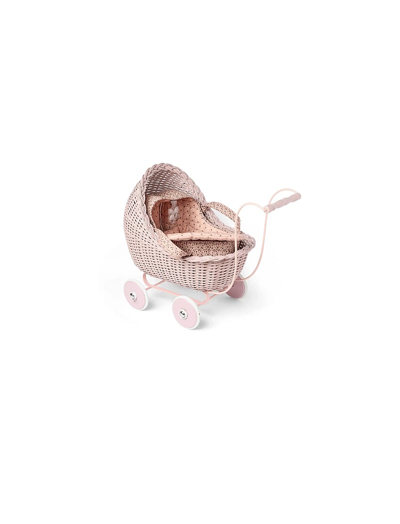 Smallstuff - Doll carrier, pillow and duvet, sandy - puppen-zubehör - rose mix - 0
