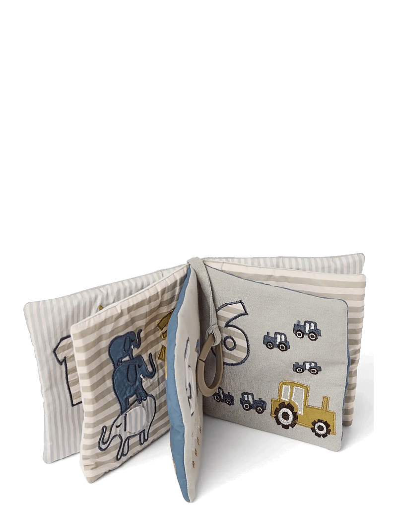 Smallstuff - Book, count to 10, rose - interactive toys - blue - 0
