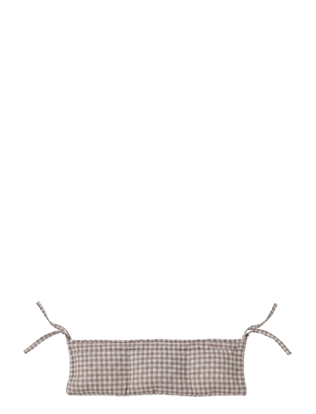 Smallstuff - Hanging organizer for doll bed and doll accessories, rose gingham - puppen-zubehör - sandy - 2