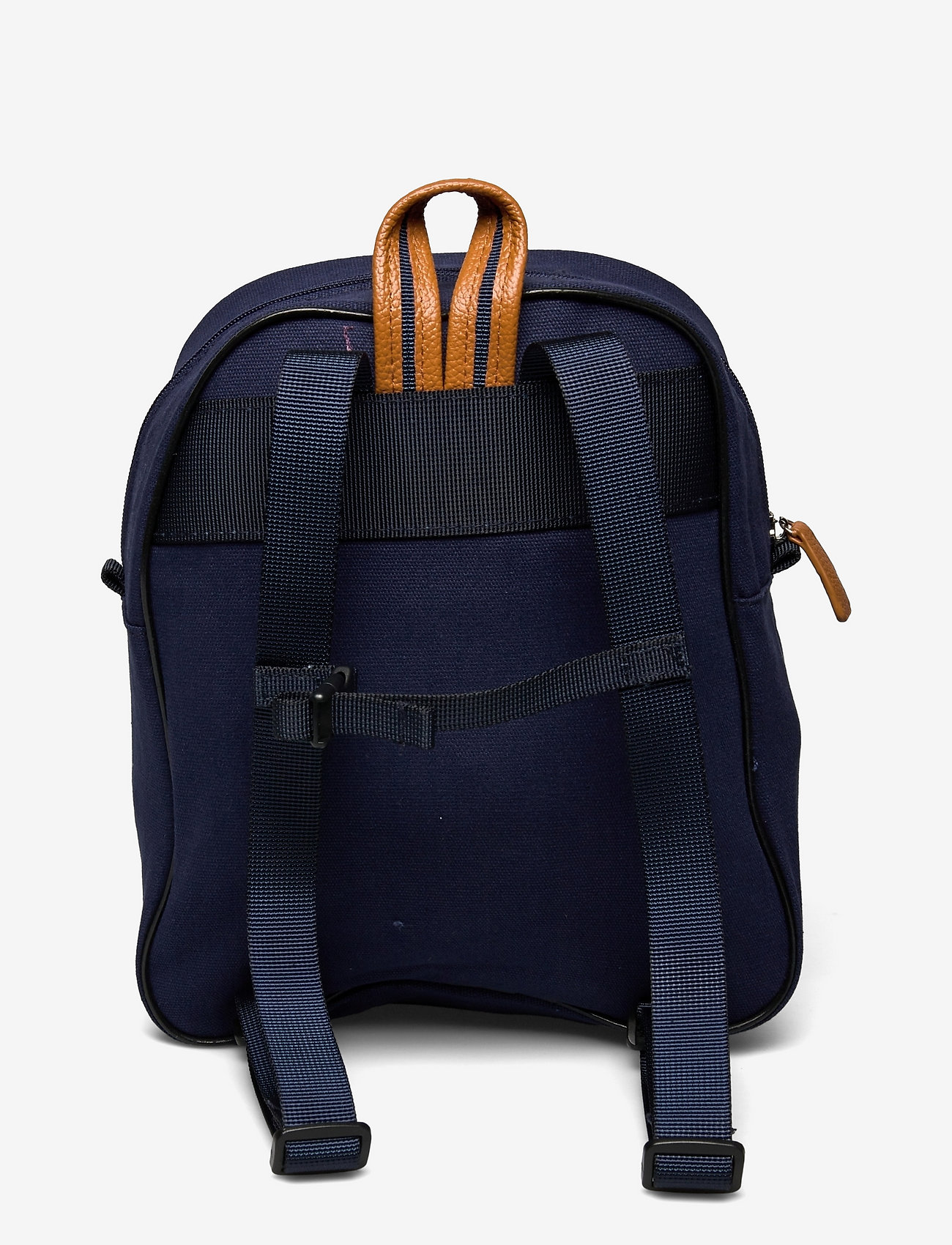 Smallstuff - Back Pack, Navy with leather Star - sommarfynd - navy - 1