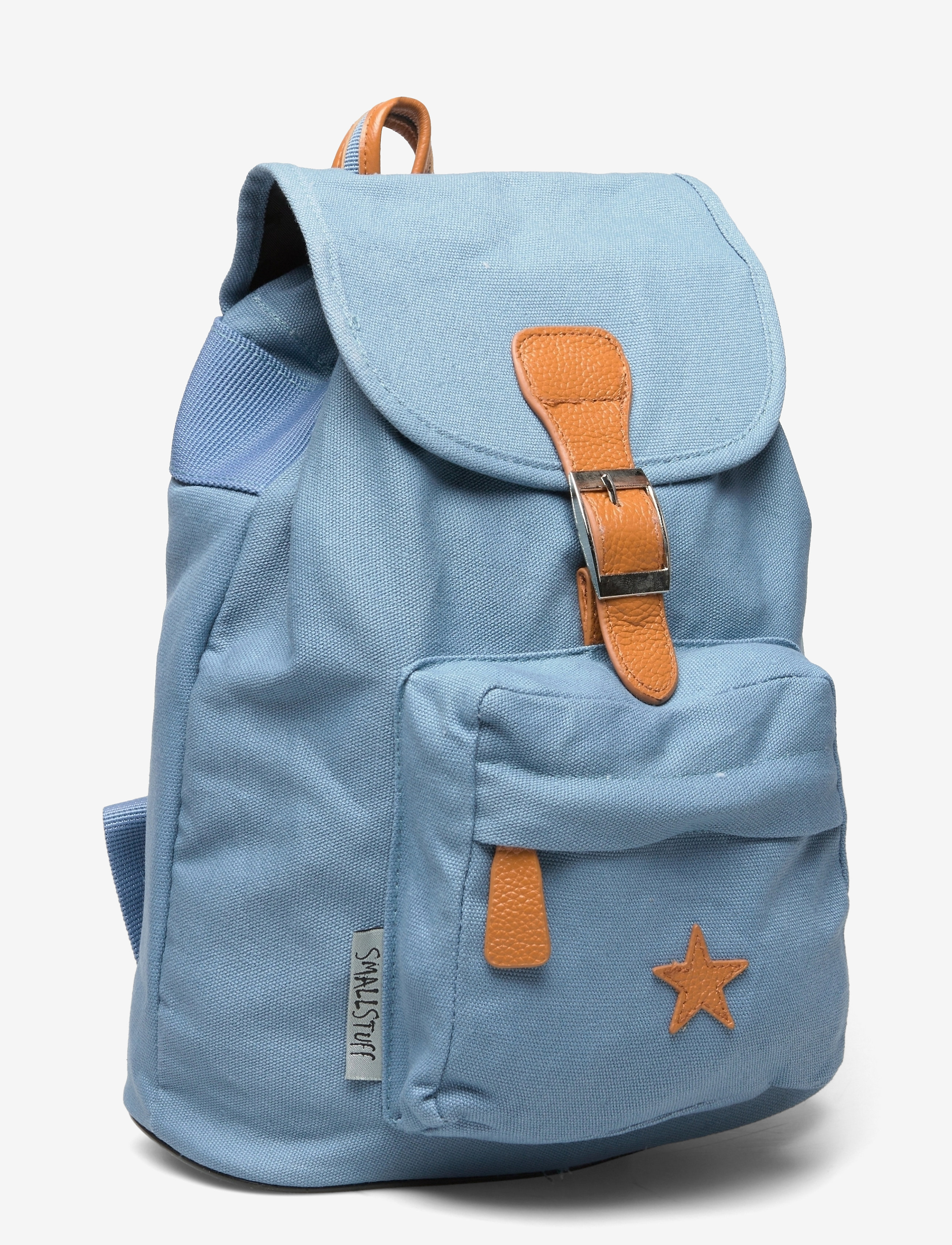 Smallstuff - Baggy back Pack, cloudy with leather Star - rucksäcke - cloudy - 2