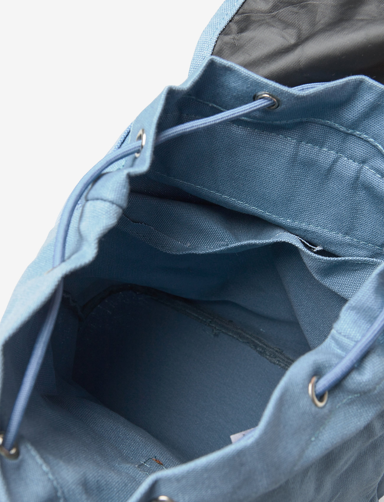 Smallstuff - Baggy back Pack, cloudy with leather Star - backpacks - cloudy - 3