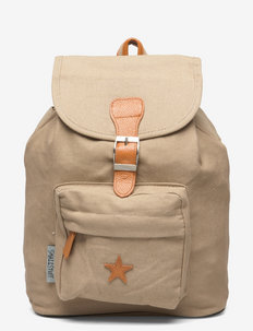 Baggy back Pack, desert with leather Star, Smallstuff