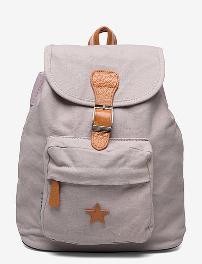 Baggy Back Pack, Rose Lavender With Leather Star - RygsæKke