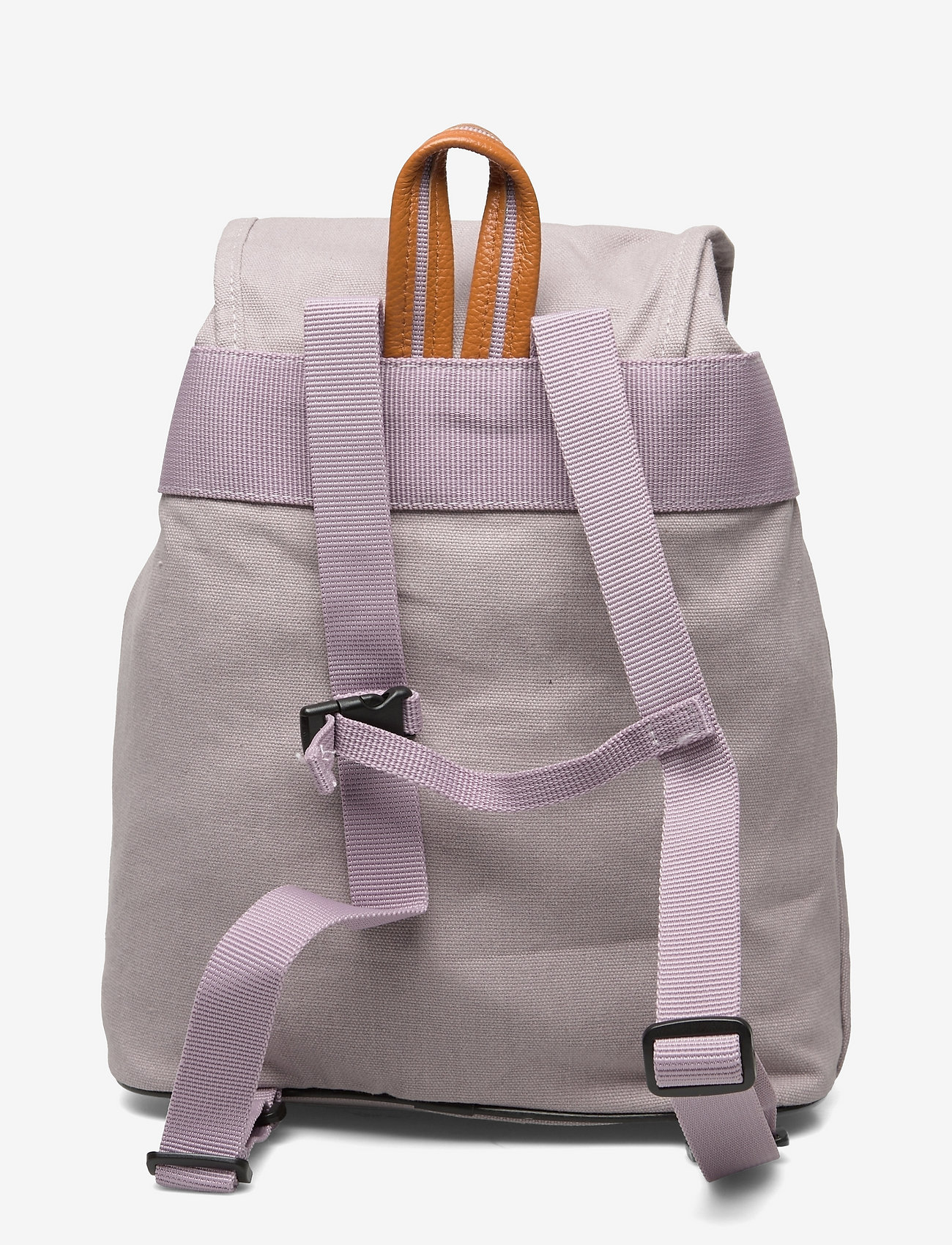 Smallstuff - Baggy back Pack, rose lavender with leather Star - backpacks - lavender - 1