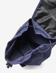 Smallstuff - Baggy back Pack, navy with leather Star - vasaras piedāvājumi - navy - 3