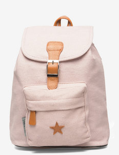 Baggy back Pack, powder/ gold with leather Star, Smallstuff