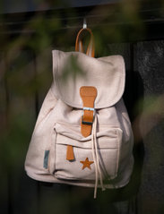 Smallstuff - Baggy back Pack, powder/ gold with leather Star - summer savings - powder/gold - 4