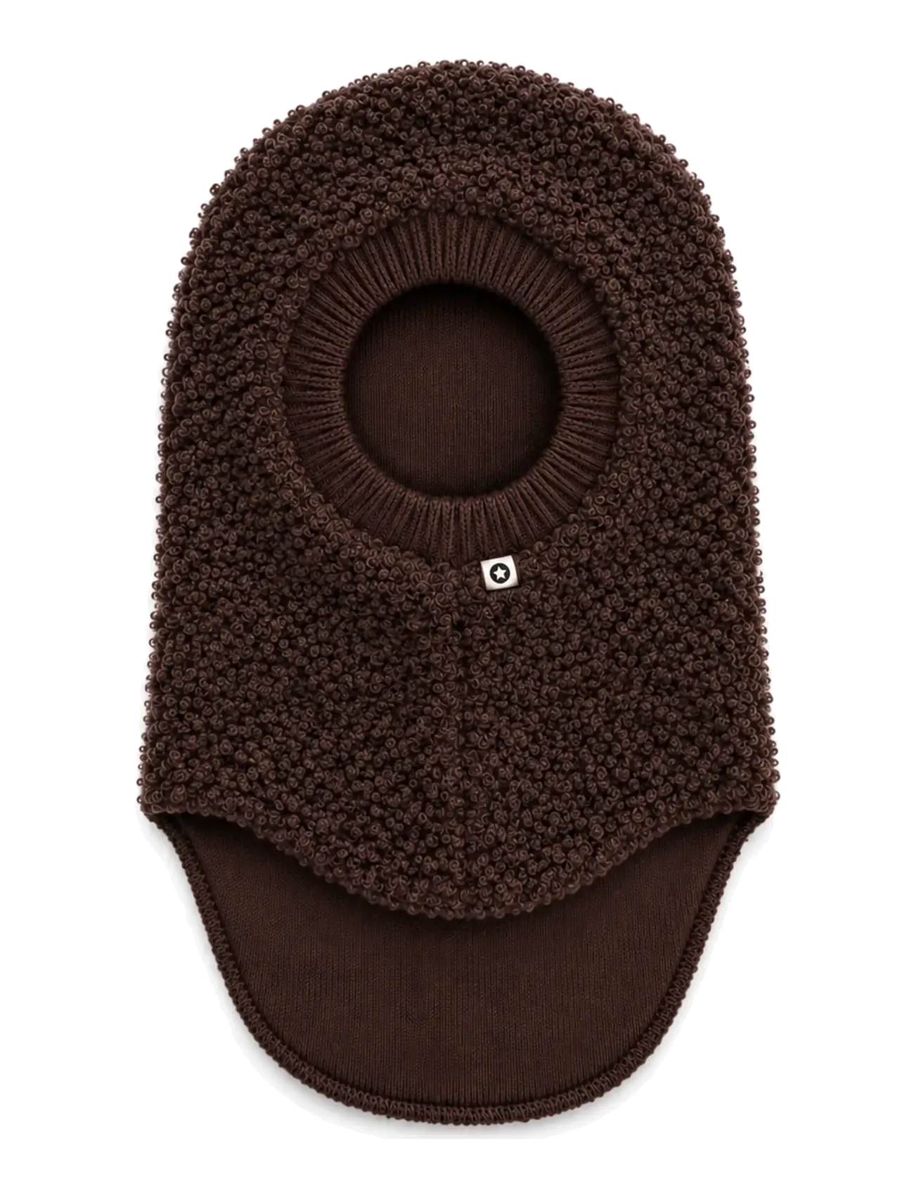 Smallstuff Balaclava bouclé merino wool - Aksessuaarid - BROWN / brown