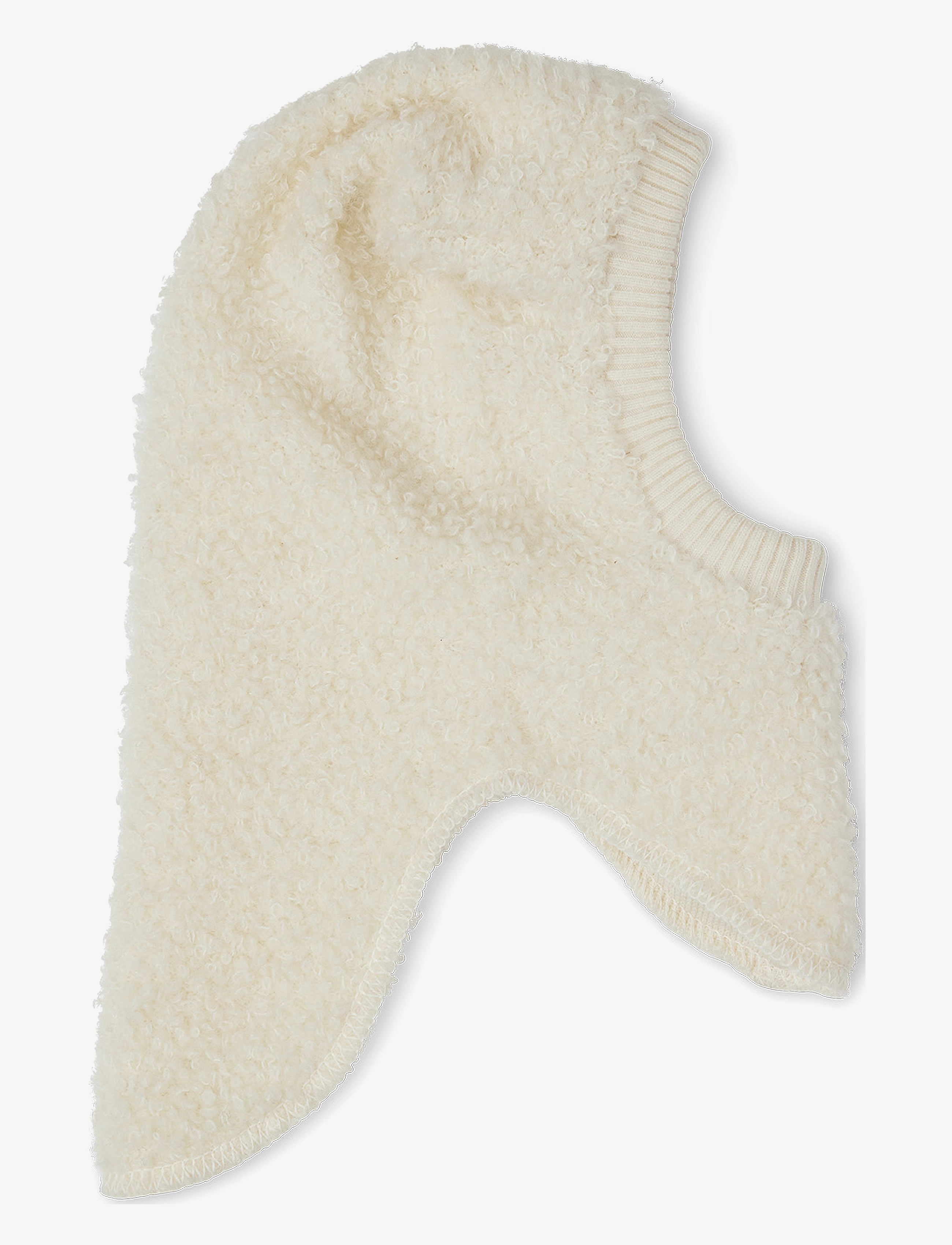 Smallstuff Balaclava Bouclé Merino Wool, 68-74, Headwear, Creme - Balaclava, Kinder