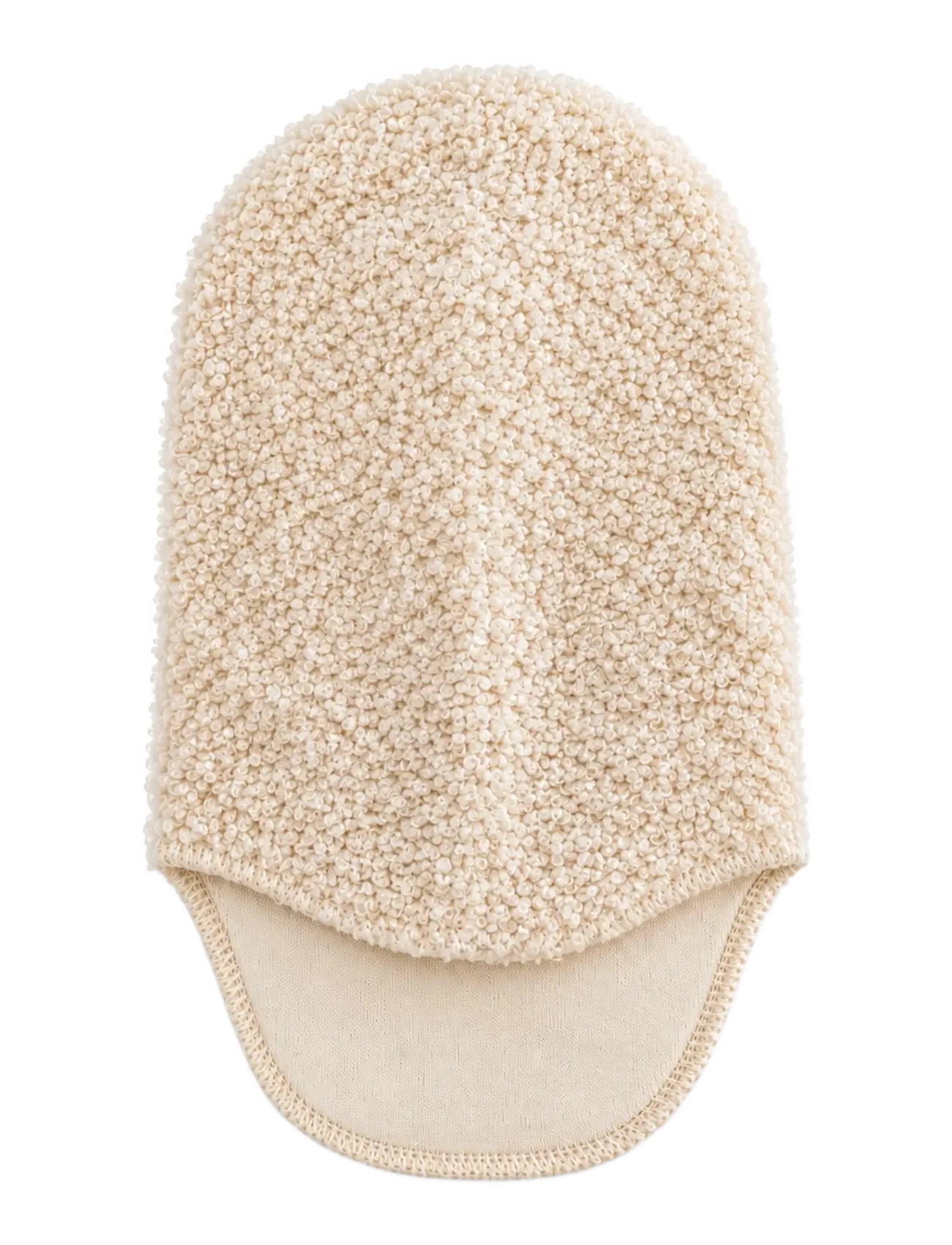 Smallstuff - Balaclava bouclé merino wool - vinteraccessoarer - off. white - 1