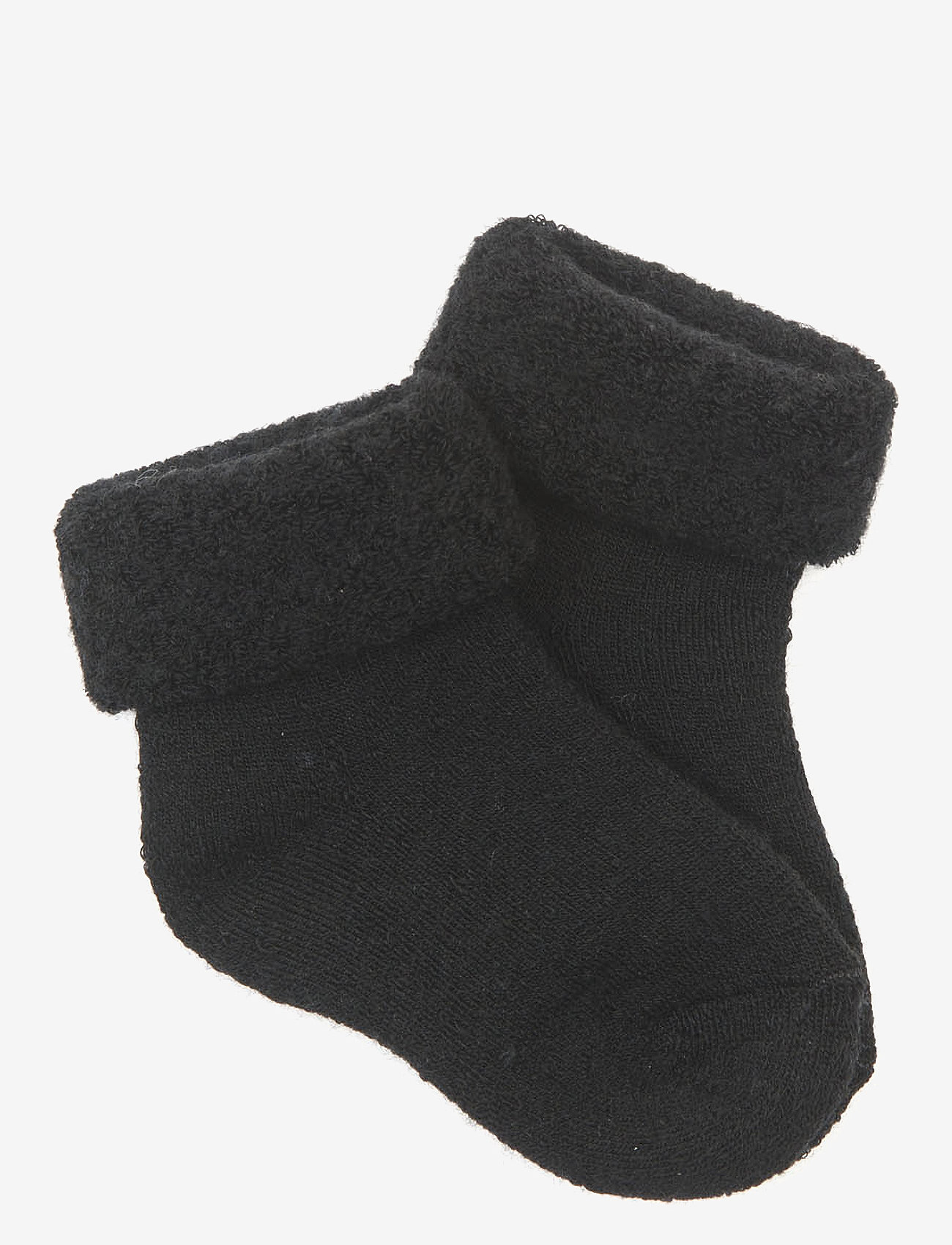 Smallstuff - Ancle sock, Wool denim - black - 0