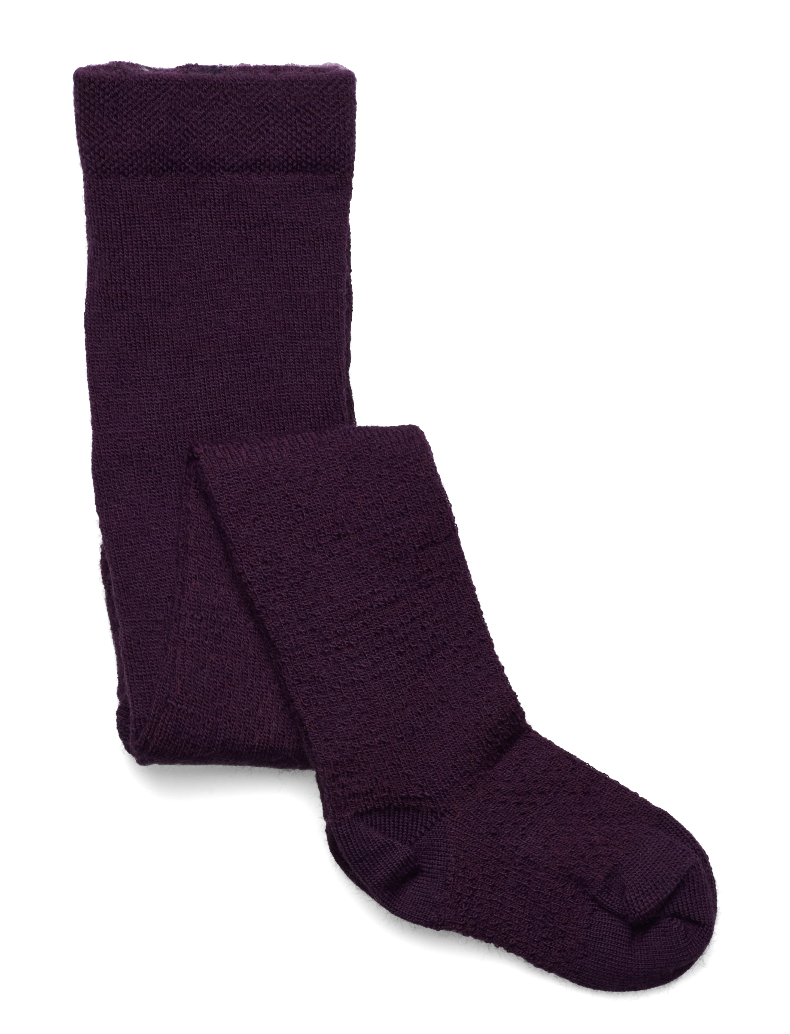 Smallstuff Wool Tights, 50, Purple, Sokker Og Strømpebukser > Strømpebukser, Børn