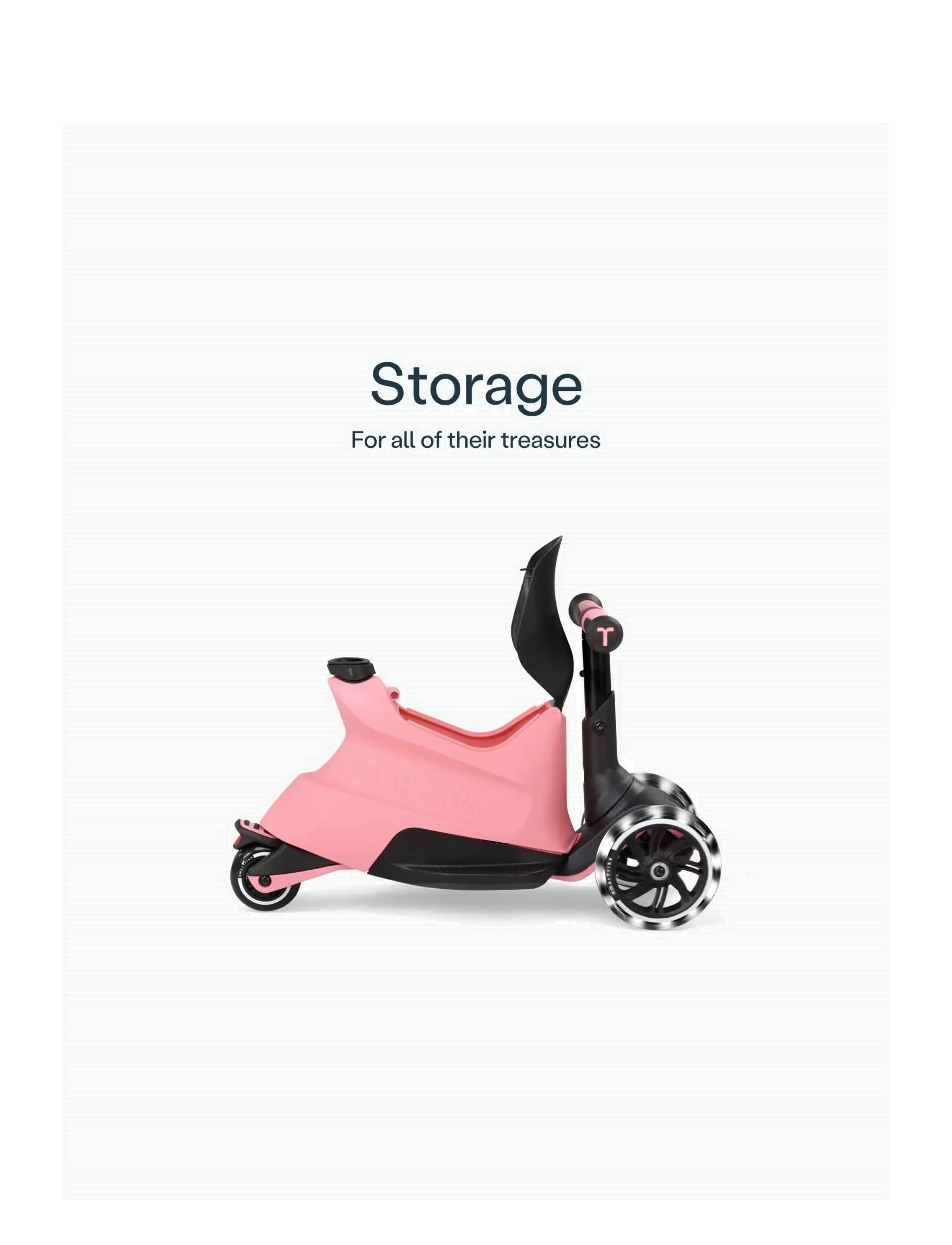 Smartrike - Xtend Scooter Ride-on - Salmon Pink - salmon pink - 3