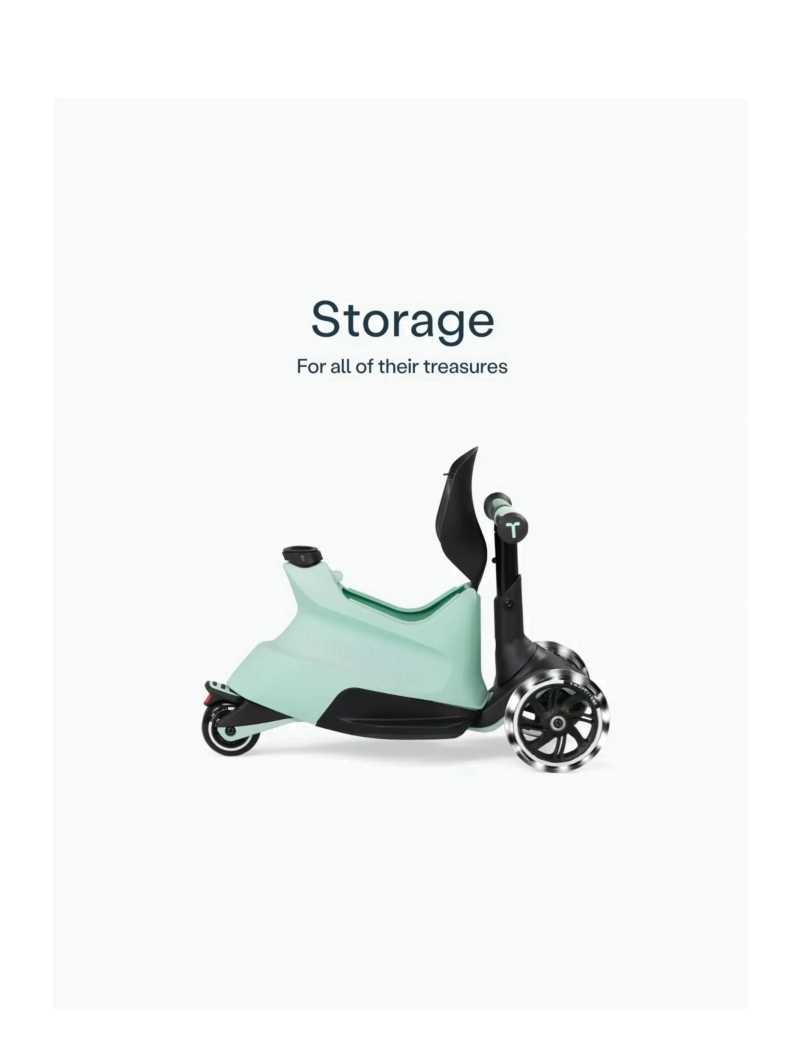 Smartrike - Xtend Scooter Ride-on - Soft Green - soft green - 3