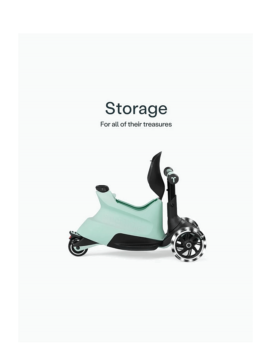Smartrike - Xtend Scooter Ride-on - Soft Green - soft green - 3