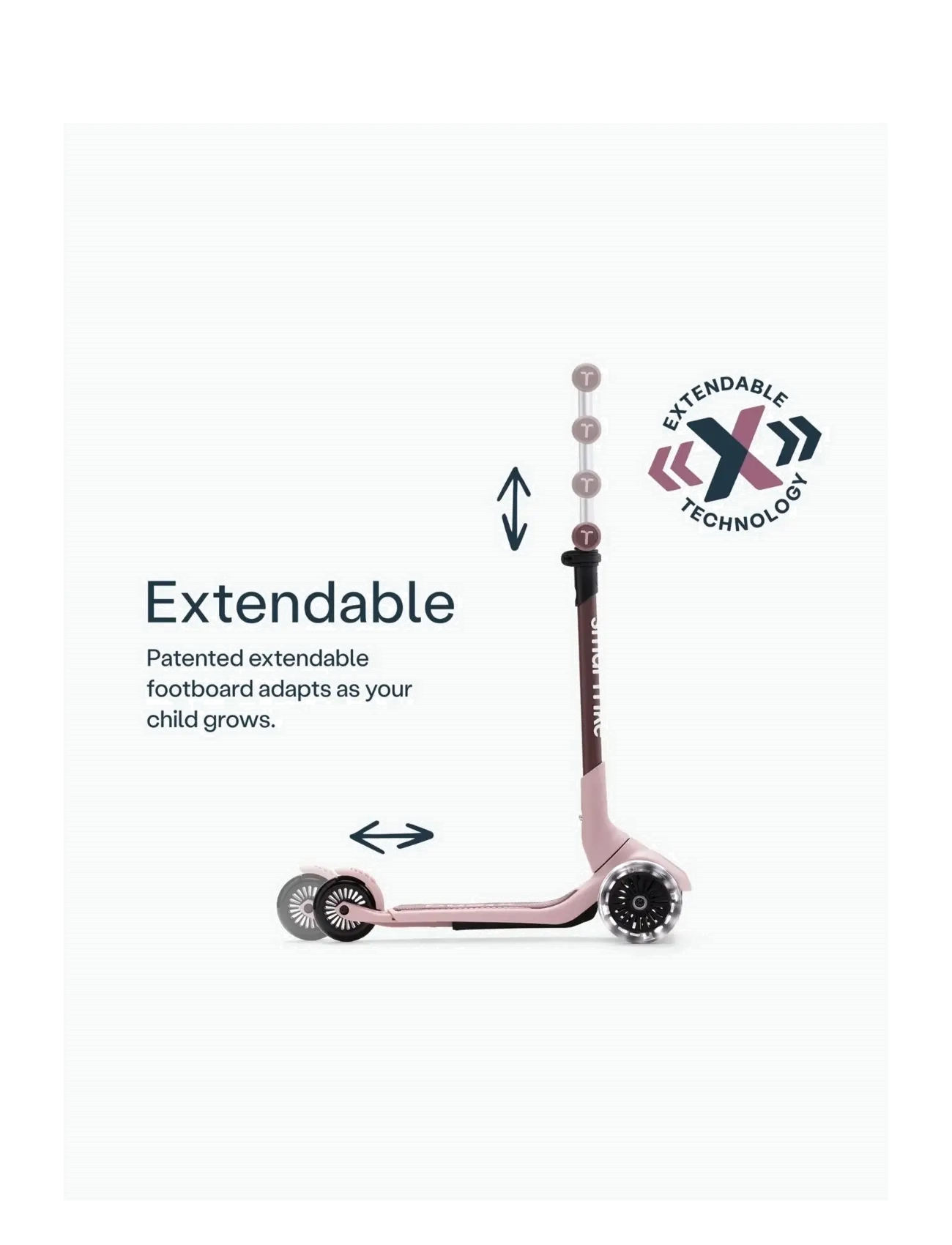 Smartrike - Xtend Mini-ride - Coral Pink - coral pink - 3