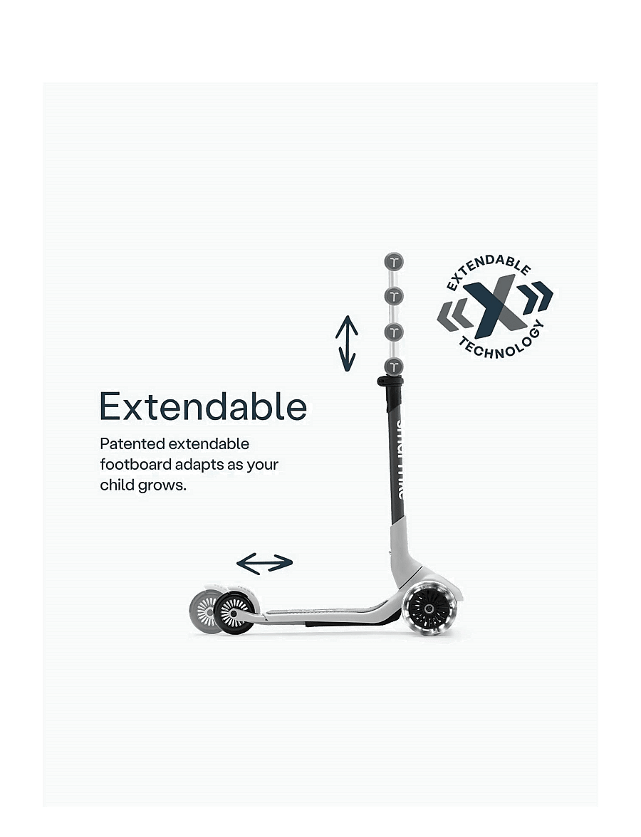 Smartrike - Xtend Mini-ride - Pearl Grey - pearl grey - 3