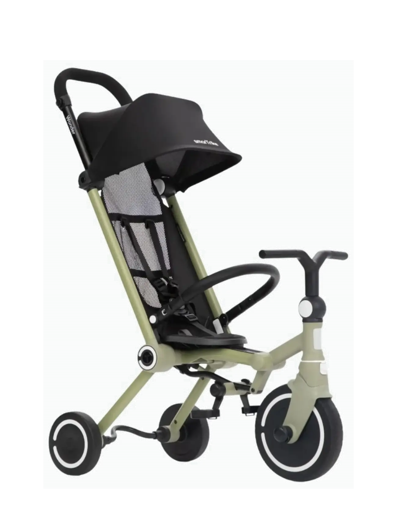 Smartrike Wonder - Olive, One Size, Khaki green, Barnevogne Og Tilbehør > Barnevogne, Børn