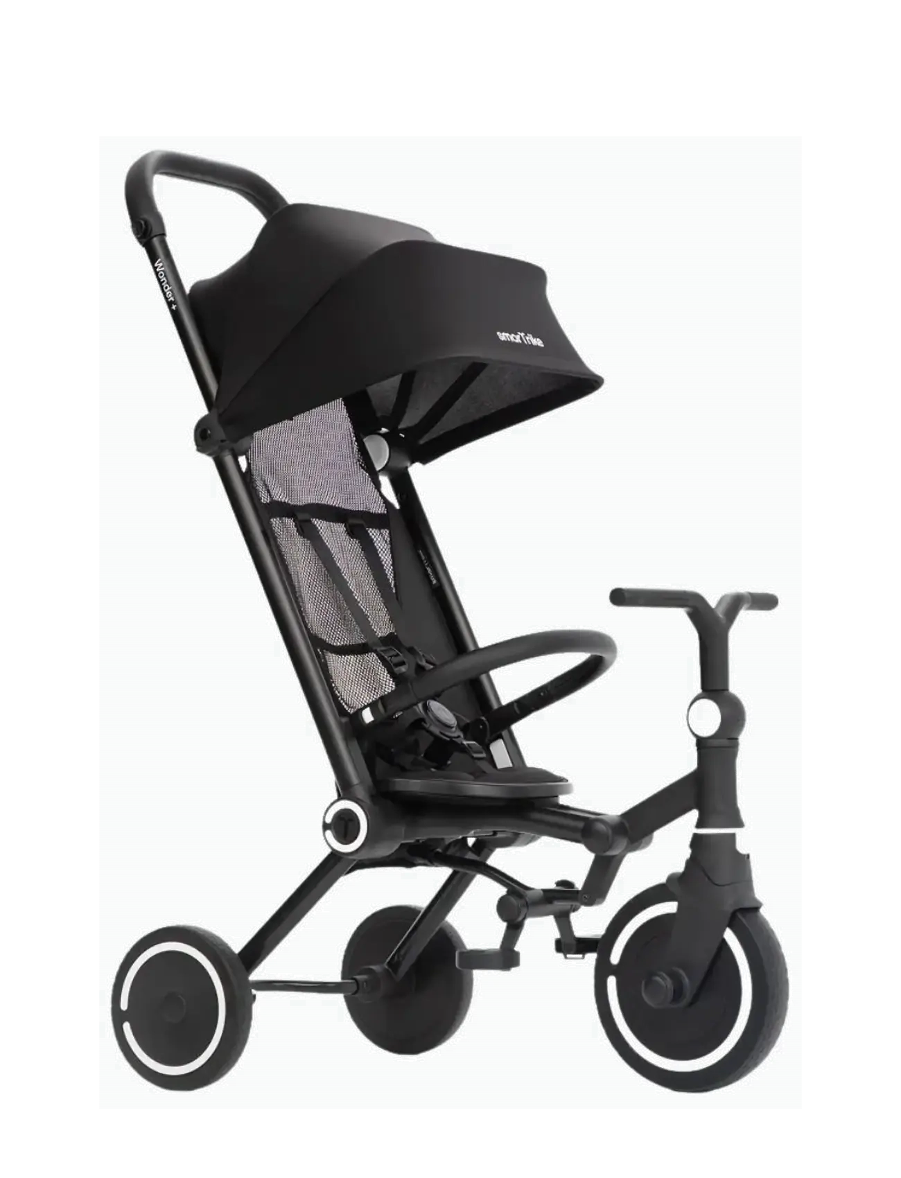 Smartrike Wonder+ - Storm Black, One Size, Black, Barnevogne Og Tilbehør > Barnevogne, Børn