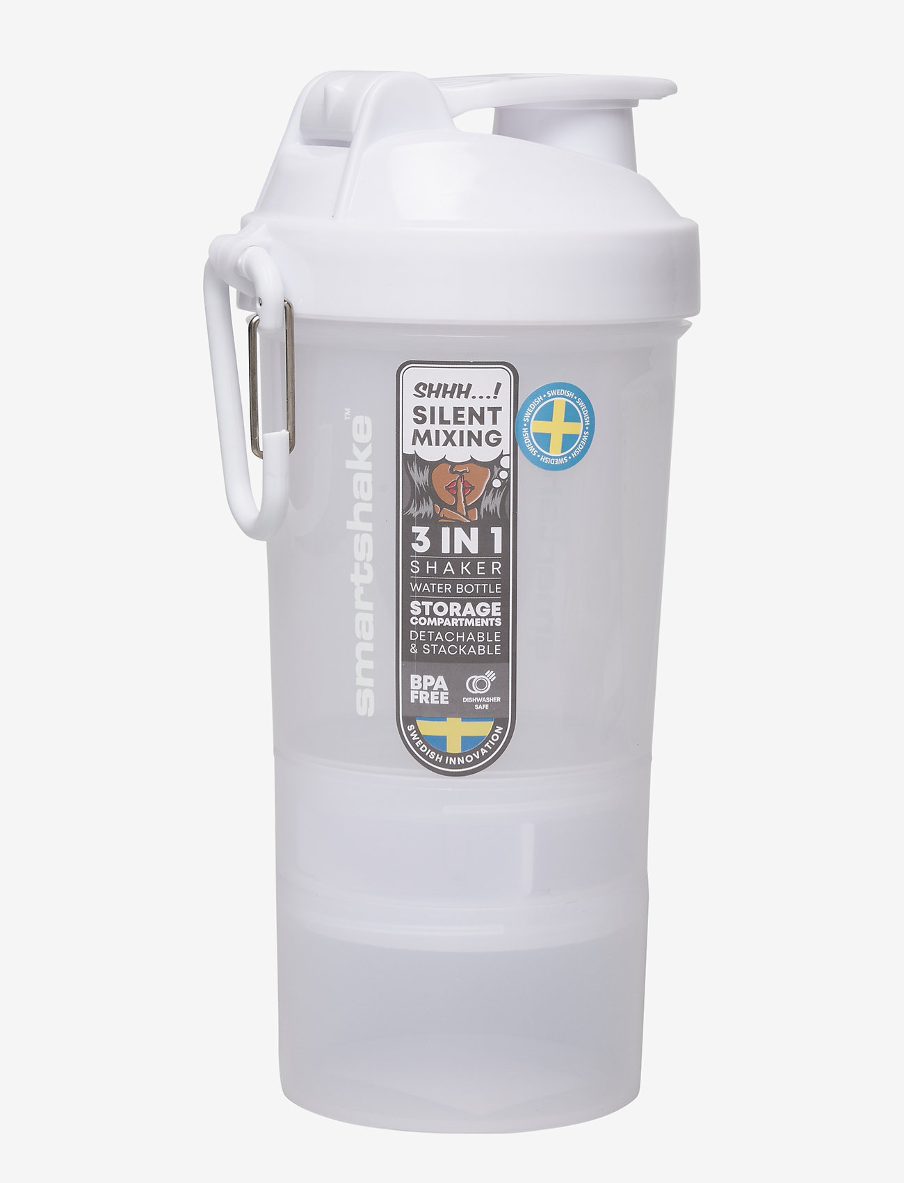 Smartshake - Smatshake Original2GO - vandflasker - pure white - 1