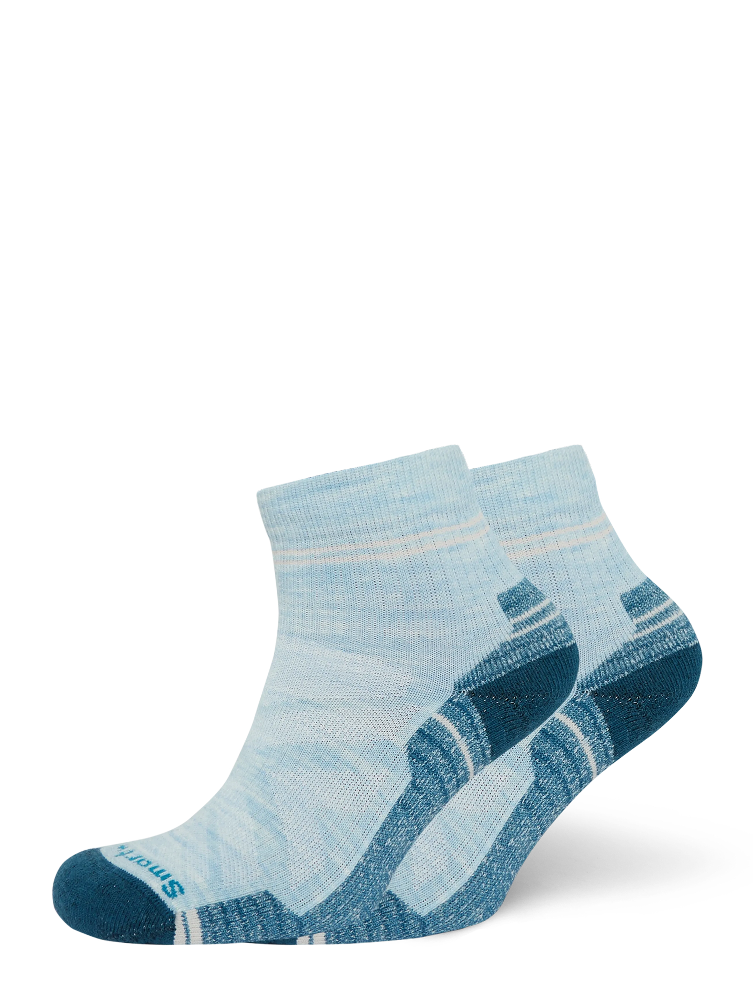 Smartwool Women's Hike Light Cushion Ankle Socks - Strømper - FROSTY GREEN / blue