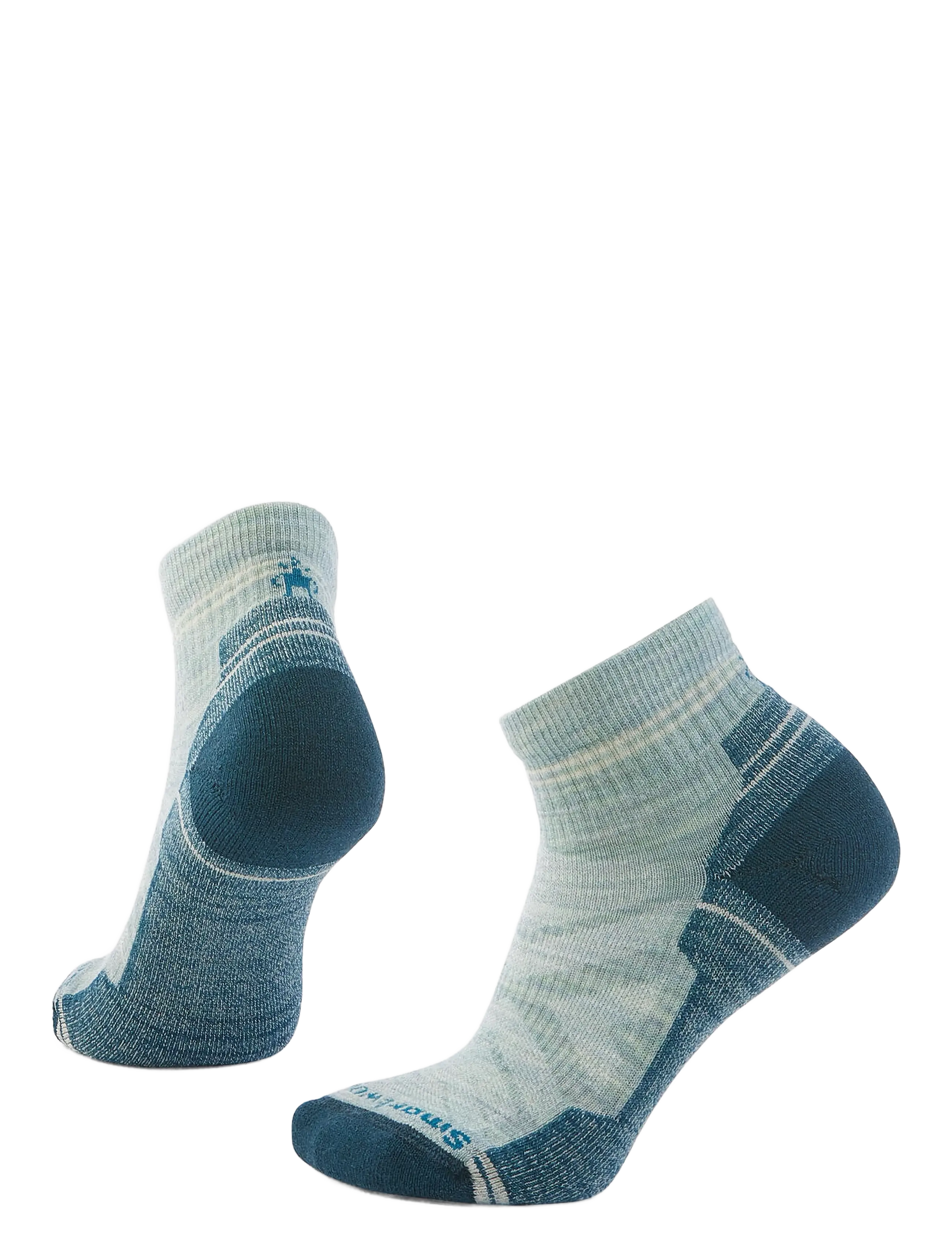 Smartwool Women's Hike Light Cushion Ankle Socks - Tøj - FROSTY GREEN / blue