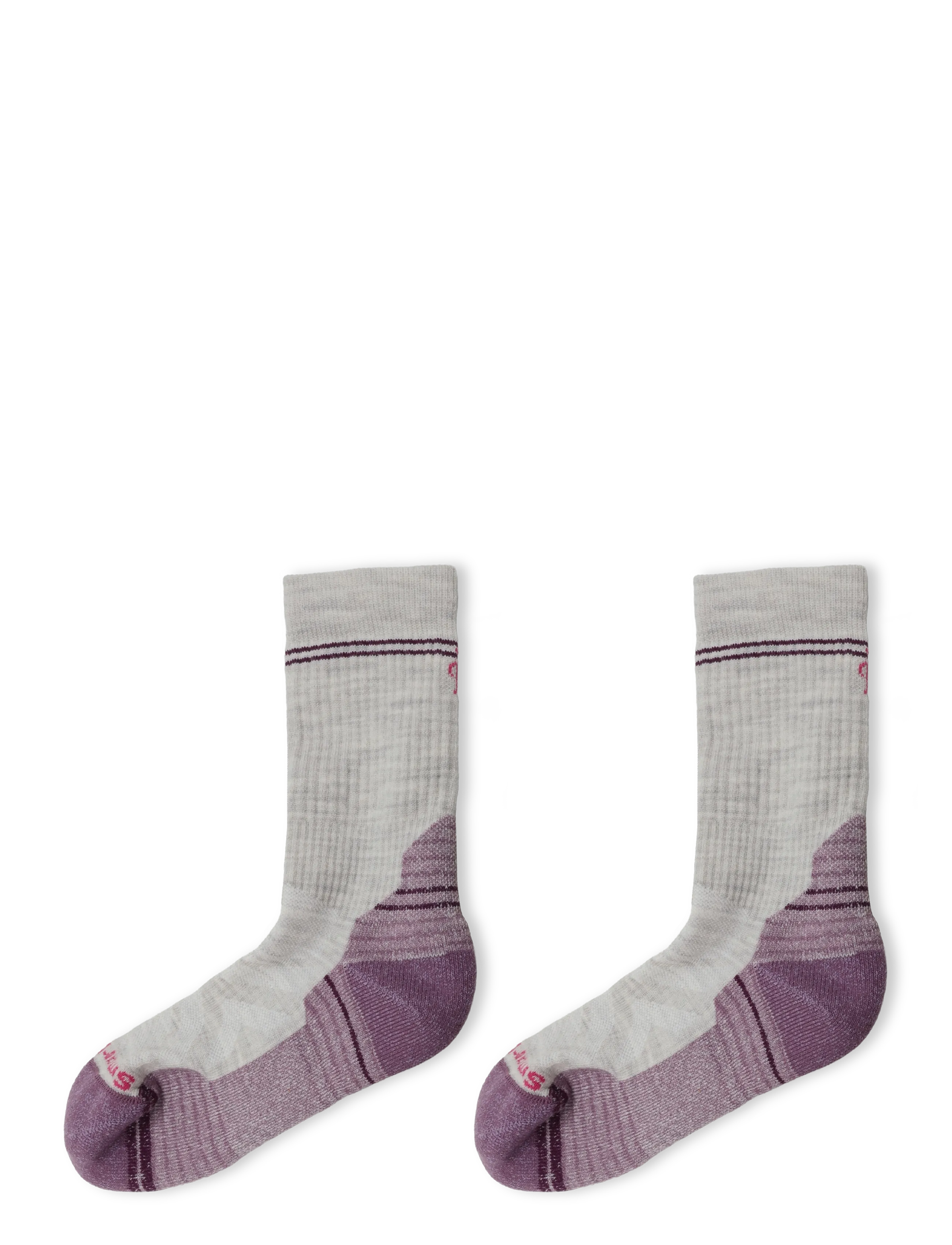 Smartwool - Women's Hike Light Cushion Crew Socks - die niedrigsten preise - ash/purple dawn - 2