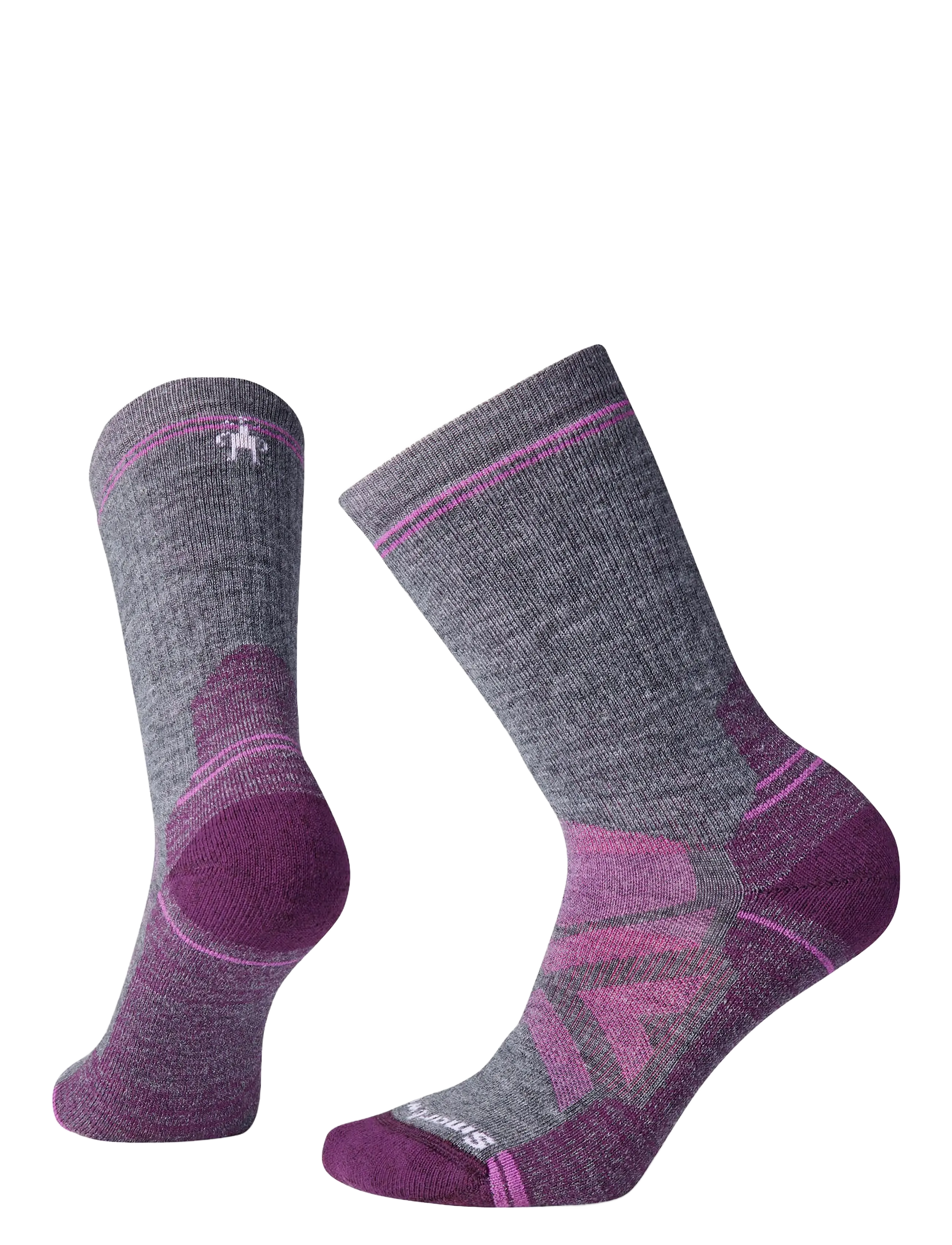 Smartwool Women's Hike Full Cushion Crew Socks - Tøj - MEDIUM GRAY / grey