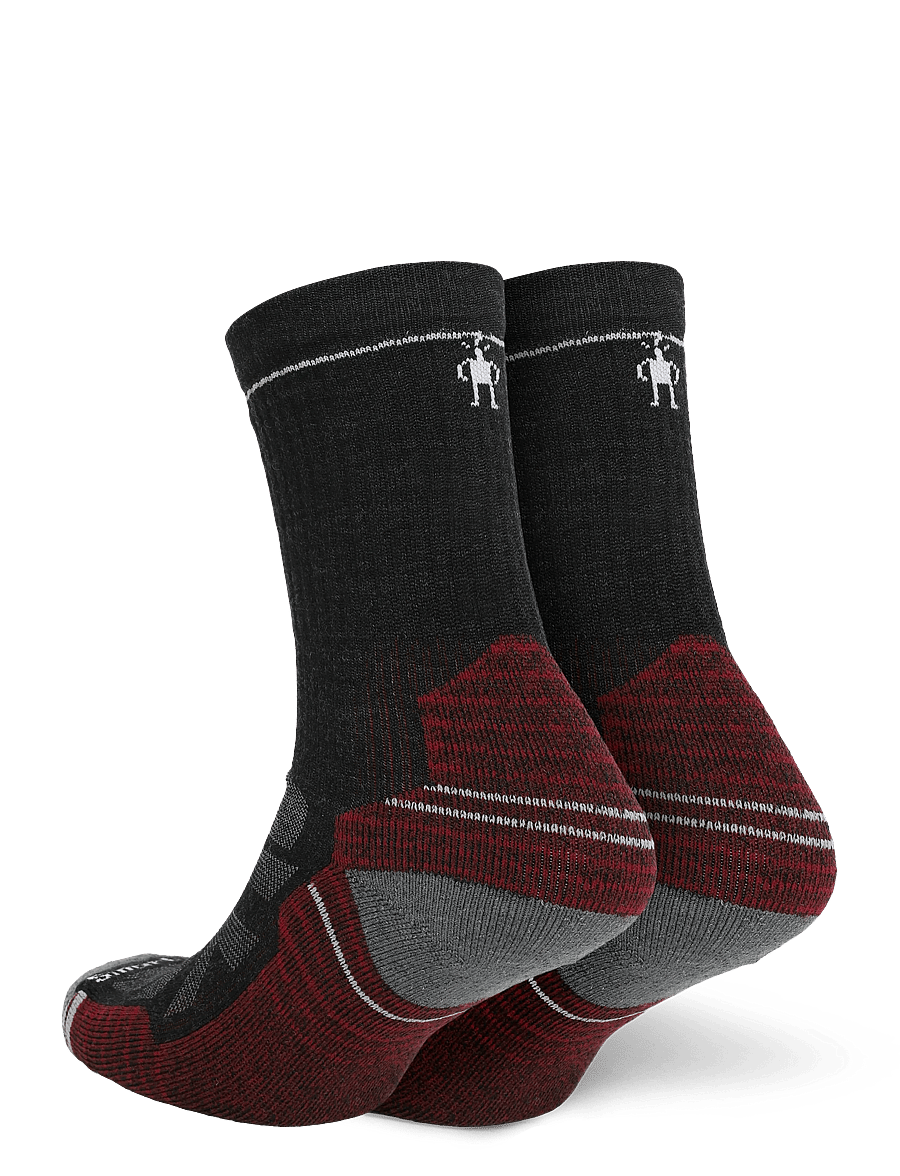 Smartwool - Hike Light Cushion Crew Socks - mažiausios kainos - charcoal - 1