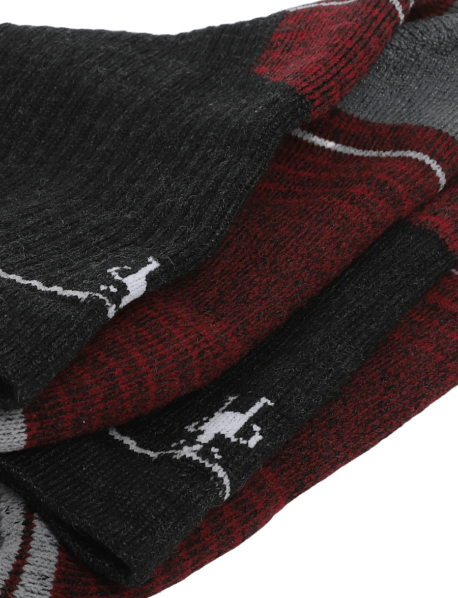 Smartwool - Hike Light Cushion Crew Socks - mažiausios kainos - charcoal - 3
