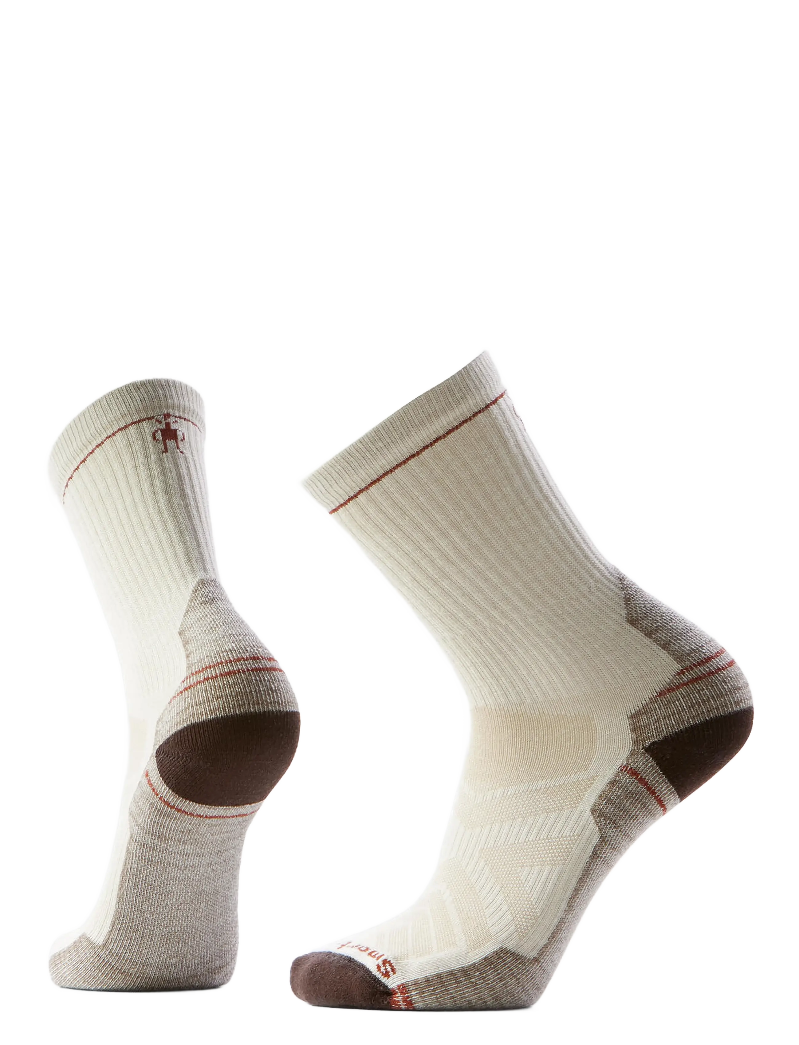 Smartwool Hike Light Cushion Crew Socks - Sokid - NATURAL / cream