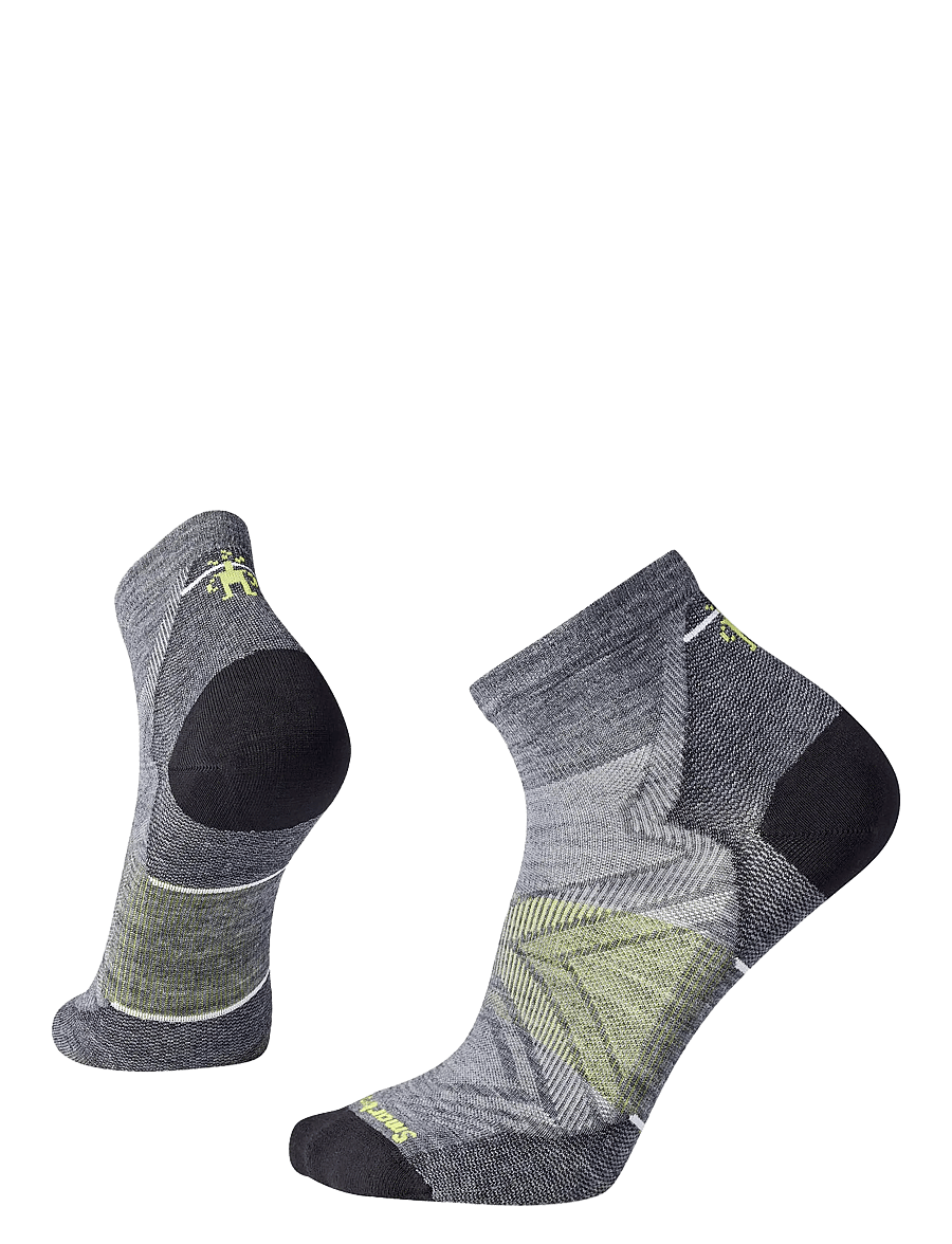 Smartwool - Run Zero Cushion Ankle Socks - spordisokid - medium gray - 0