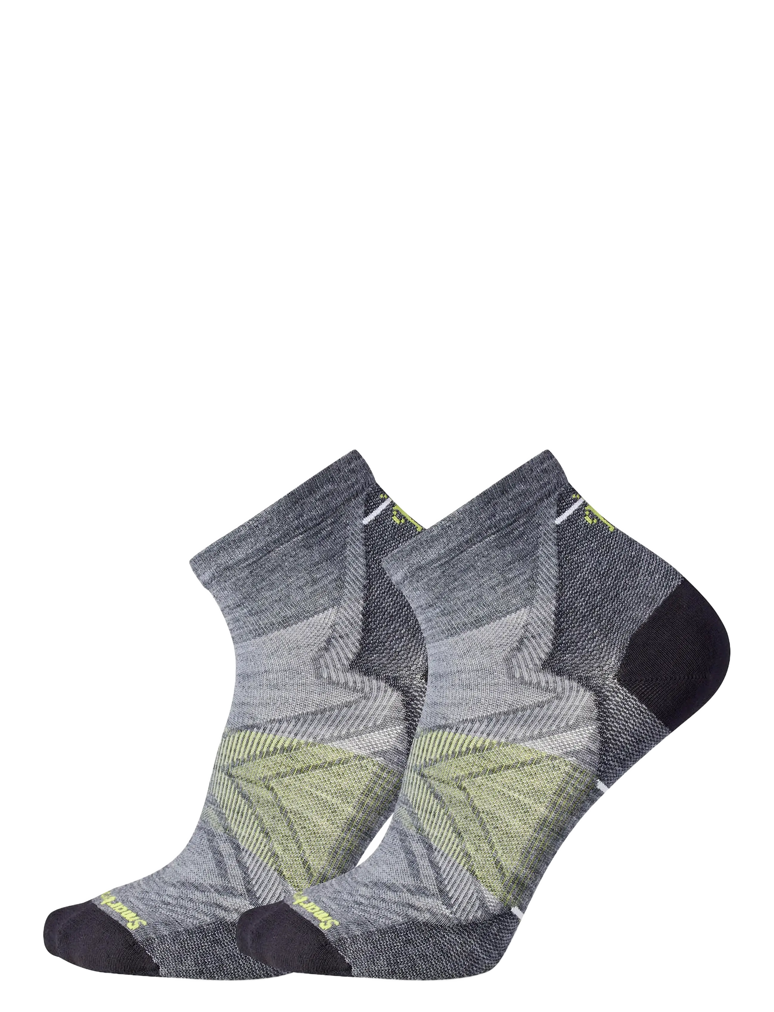 Smartwool - Run Zero Cushion Ankle Socks - spordisokid - medium gray - 1