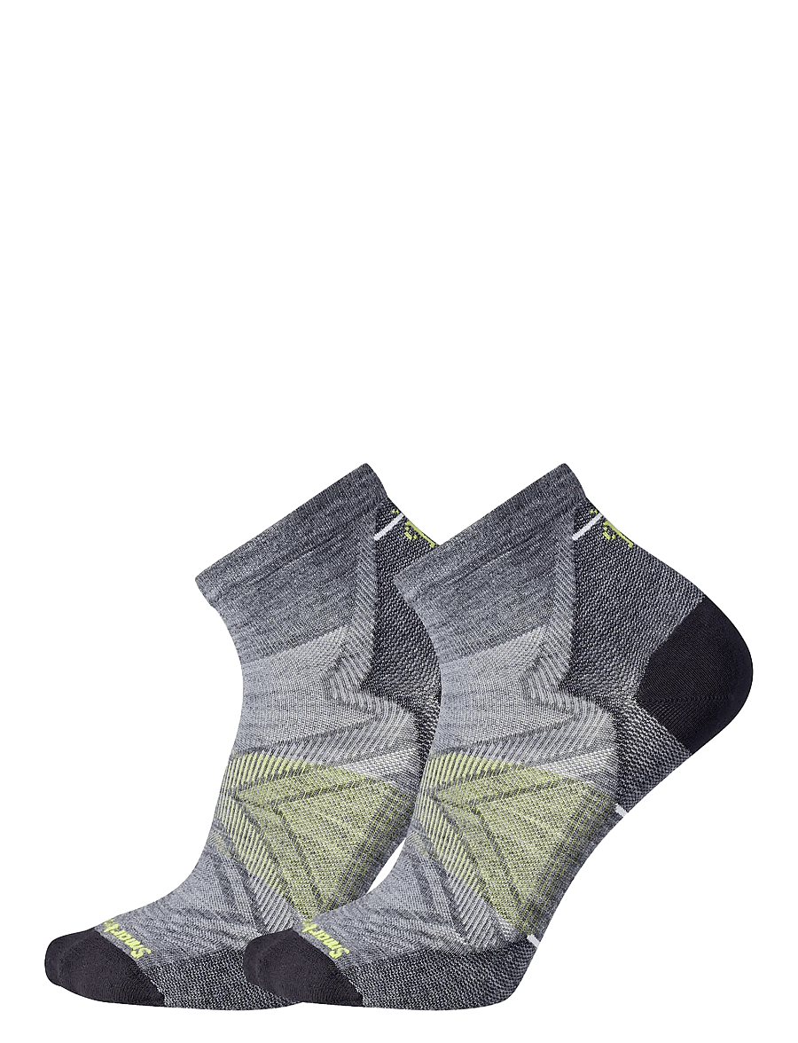 Smartwool - Run Zero Cushion Ankle Socks - spordisokid - medium gray - 1