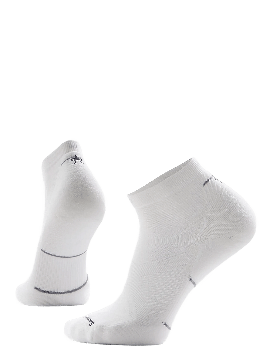 Smartwool - Run Targeted Cushion Ankle Socks - spordisokid - white/white - 1